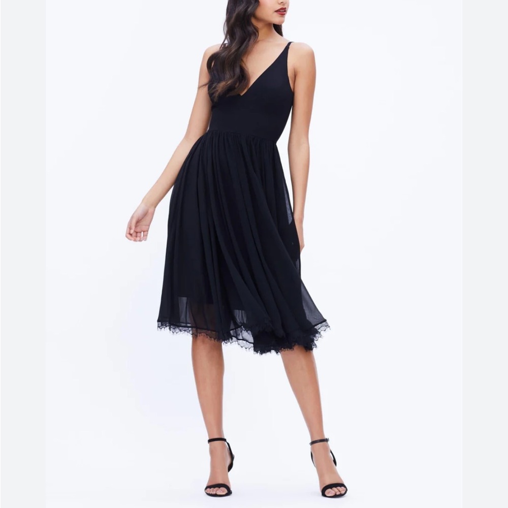 The Population Black Alicia Dress